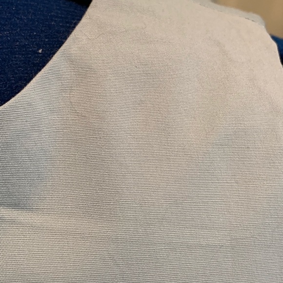 Merona Dusty Aqua Sleeveless Boxy Round Neck Top - Picture 4 of 5